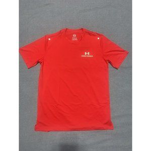 Under Armour Men’s Rush Energy Shirt short sleeve Red Size M